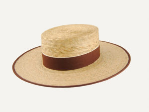 Cordobes de palma sombrero español