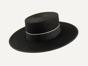 cordobés negro sombrero español