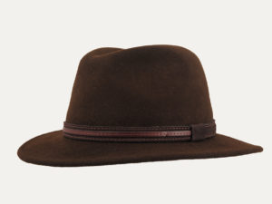 Sombrero casual marrón