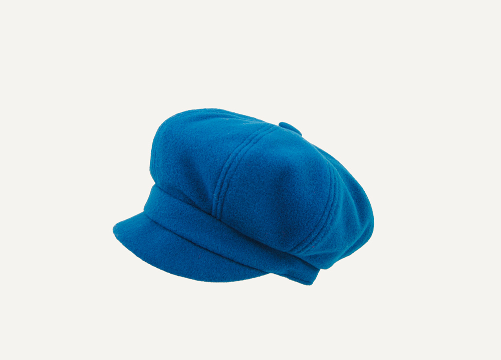 Gorra paño alana azul