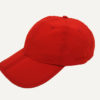 gorra deportiva visera plegable roja