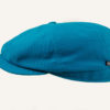 Gorra gajos algodón azul turquesa