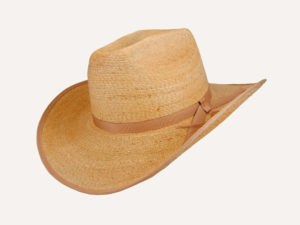 Sombrero Cowboy de palma color beige