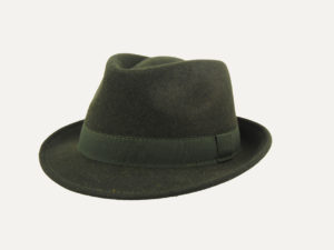 trilby verde impermeable