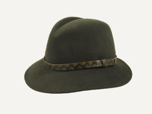 sombrero mujer verde