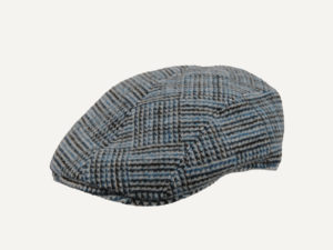 Gorra Stripe Estampado Azul y Negro