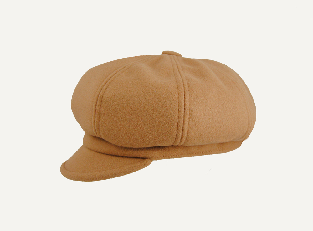 gorra gajos beige mujer