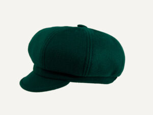 gorra verde de gajos verde oscuro