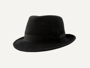 sombrero clásico negro
