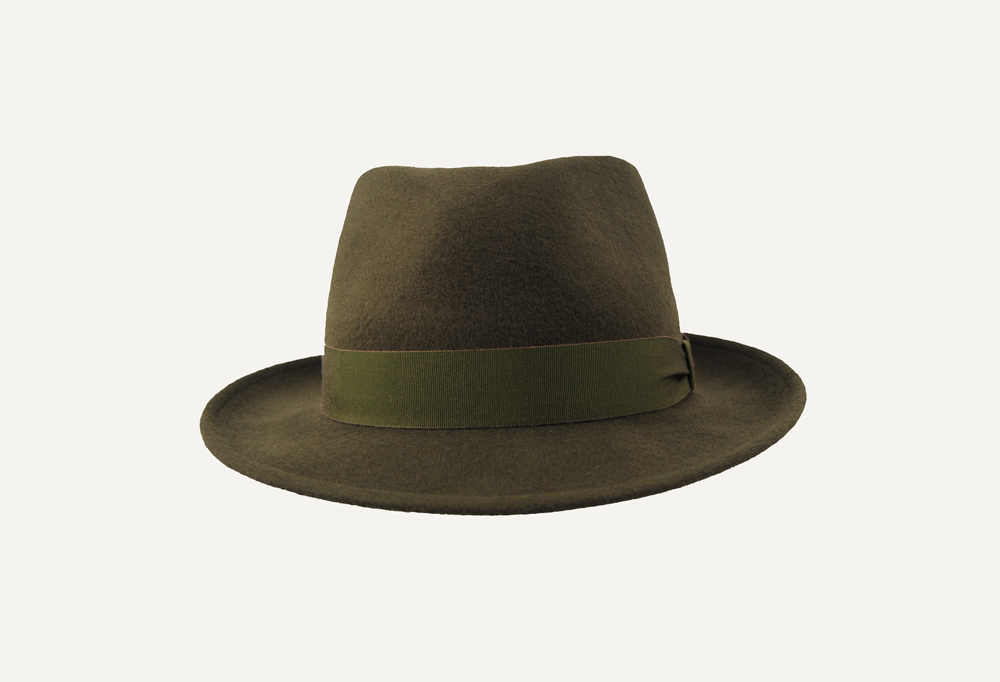 sombrero clásico verde