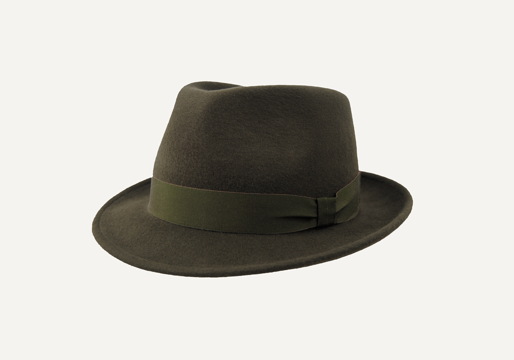 sombrero clásico verde