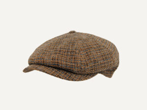 Gorra Cuadrícula Beige