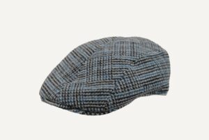 Gorra Stripe Estampado Azul y Negro