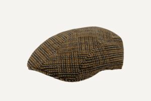 Gorra Stripe Estampado Marrones