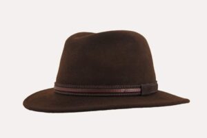 Sombrero casual marrón