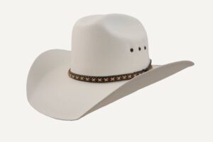 Cowboy lona blanco lado