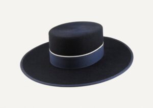 Cordobés azul marino sombrero español