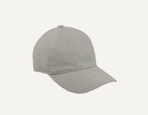gorra beisbol gris de espiga