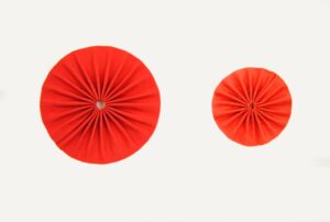Escarapela Roja 4,5cm