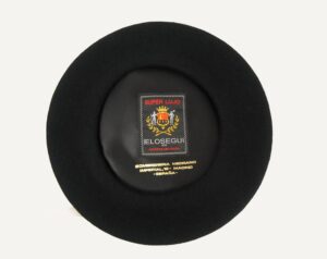 Boina negra super lujo 14