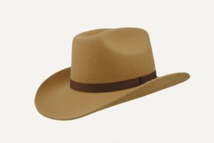sombrero de cowboy o vaquero en beige