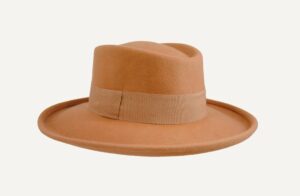 sombrero hacendado de fieltro de lana