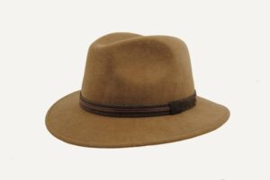 sombrero fieltro camel
