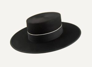 cordobés negro sombrero español