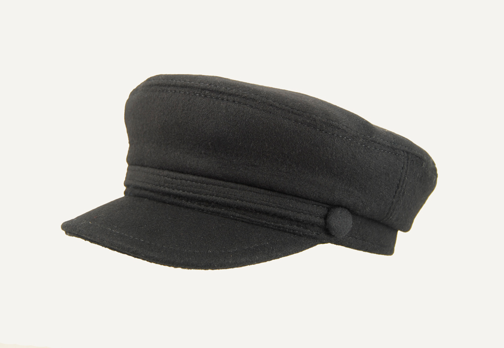 Gorra marinera negra con teflon